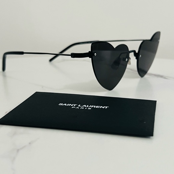 Yves Saint Laurent Iconic Heart Sunglasses - Picture 2 of 11